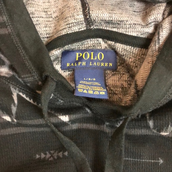 NWT Ralph Lauren POLO Hooded Pullover Large - Picture 3 of 6